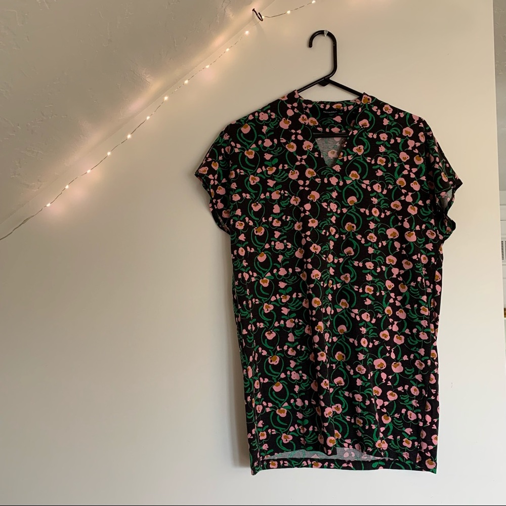 Marimekko floral tunic